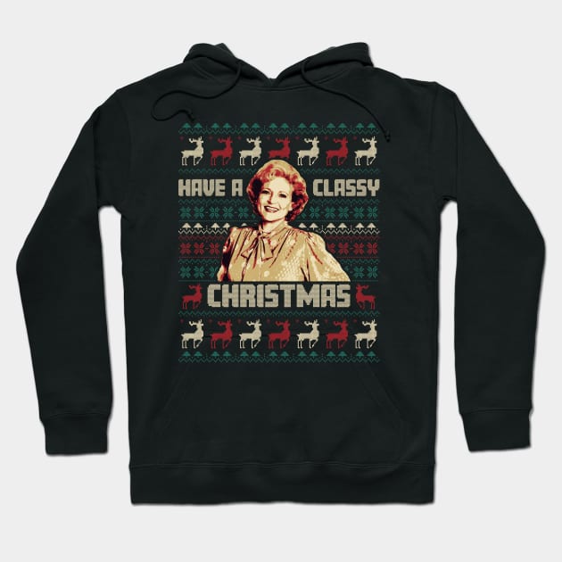 Have A Classy Christmas Hoodie by mia_me